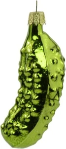 Kurt S. Adler 3-Inch Hand Blown Glass Pickle Ornament - Picture 1 of 1