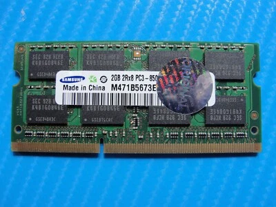 MacBook Pro A1297 Samsung 2GB 2Rx8 PC3-8500 SO-DIMM Memory RAM 661-5034 - Image 1 of 2
