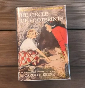 DANA GIRLS #06:  THE CIRCLE OF FOOTPRINTS by Carolyn Keene 1960 Printing - Imagen 1 de 4