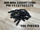 100 Oem Bmw Exhaust Stud Kit Pn 11127593376 N54 N55 S50 S52 M52 M44 M42 S54 M54