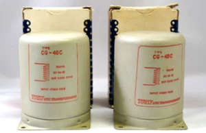 Vintage UTC TRW CG-48C Choke Transformer Matched Pair USA - Bild 1 von 6