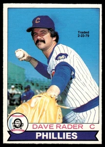 1979 O-Pee-Chee Dave Rader Philadelphia Phillies #369 - Picture 1 of 2