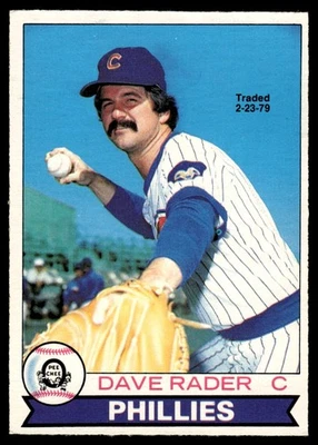 1979 O-Pee-Chee Dave Rader Philadelphia Phillies #369 - Image 1 of 2