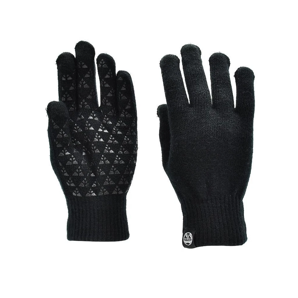 Six Peaks Winter Knitted Gloves Medium Black Medium Black - Image 1 of 1