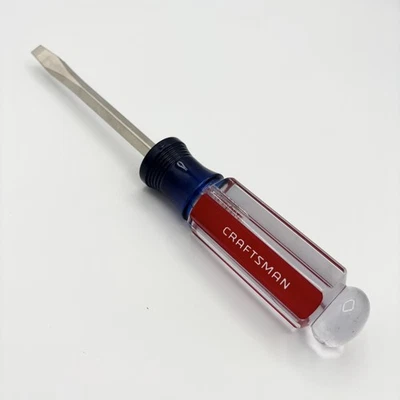 Craftsman Sears 1/4 x 4" Slotted Flat Screwdriver, Made in USA, 41583 WF, NOS - Image 1 of 4
