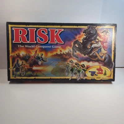 1993 Risk Board Game by Parker Brothers Complete in Very Good Cond FREE SHIPPING - Image 1 of 4