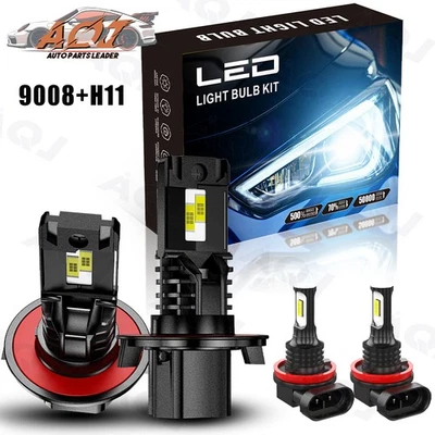 For Mini Cooper Paceman 2013-2016 LED Headlight High/Low Beam Fog Light White Foto 1 de 4