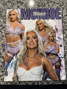 Blake Monroe signed Autographed 8x10 photo WWE NXT - Picture 1 of 1