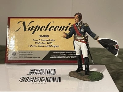 Soldados de brinquedo britânicos Napoleônico 36008 marechal ney Waterloo 1815 54mm - Imagem 1 de 4