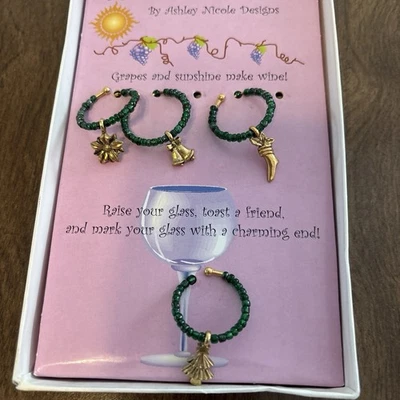 Decorative Wine Charms by Nicole Designs - Image 1 of 3