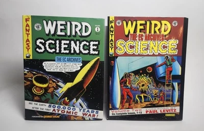 The EC Archives: Weird Science Vol. 1 & Vol. Lote de 2 tapas duras  Foto 1 de 4