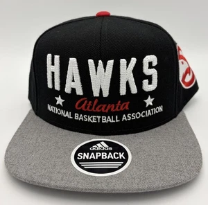 Atlanta Hawks Adidas Mütze schwarz Druckknopflasche - Bild 1 von 3