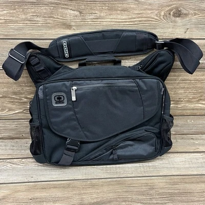 Bolsa de ombro OGIO Moxie com zíper mensageiro de viagem acolchoada laptop tecnologia computador preta - Imagem 1 de 4