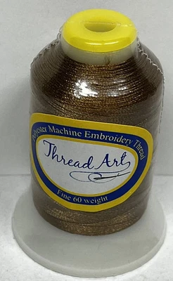 New Thread Art Thread 1000 Meter 100% Spun Polyester #408 Medium Tan - Image 1 of 2