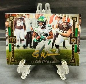 2022 Panini National Treasures GARRETT WILSON Rookie Field Pass Gold Auto #17/25 - Picture 1 of 2