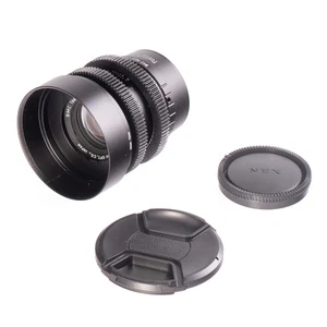 Asahi SMC Takumar 50mm F1.4 Cine Mod Prime w/ Anamorphic Bokeh for Sony E-mount! - Picture 1 of 14