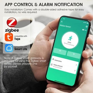 Smart Motion Detector Alarm PIR Sensor For Home Security System - Picture 1 of 12