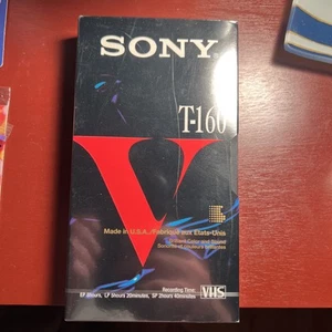 Cinta de casete de video VHS Sony T-120 nueva sellada - Imagen 1 de 8