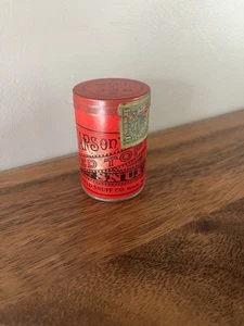 ANTIGUA LATA DE TABACO DE TABACO PEARSON'S ROJA SUPERIOR con SELLO FISCAL GRÁFICOS IMPRESIONANTES - Imagen 1 de 7