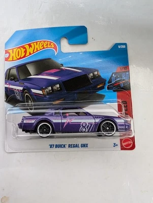 Hot Wheels '87 Buick Regal GNX Treasure Hunt 2026 9/250 A Estuche Tarjeta Corta COMBINACIÓN Foto 1 de 2