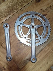 Guarnitura Nuovo Record Campagnolo vintage Eroica - Foto 1 di 24