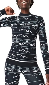 Sweaty Betty Seamless Ski Base Layer Set Leggings & Top S Ski Lift Navy - Picture 1 of 24