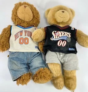 Muñeca de peluche Philadelphia 76ers New York Nicks 2 - Build-A-Bear 18"" NBA Sixers NY - Imagen 1 de 3