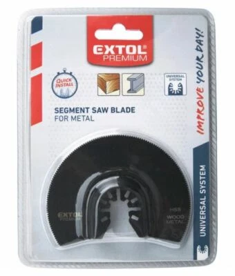 HSS Segmentsägeblatt für Multitools Multitool-Sägeblatt für Metall Holz 88mm - Bild 1 von 2