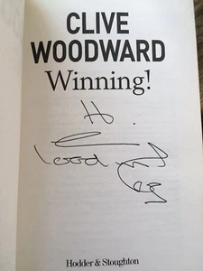 Winning,1st Edition, Signed By Clive Woodward - Foto 1 di 2