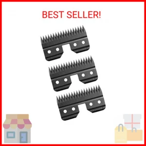 3pcs Black Fast Feed Ceramic Blades Replacement Blades for Oster Fast Feed Clipp - Picture 1 of 2