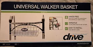 Drive Medical Walker Korb mit Kunststoffeinsatz Tablett ~ Brandneu im Karton - Bild 1 von 8