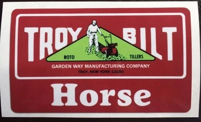 TROY-BILT Troy Bilt Horse Horse Hood Decals