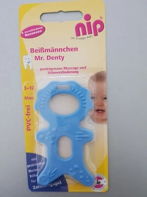 ☀ NIP Beißmännchen ☀ Mr. Denty ☀ PVC-frei ☀ NEU - Bild 1 von 2