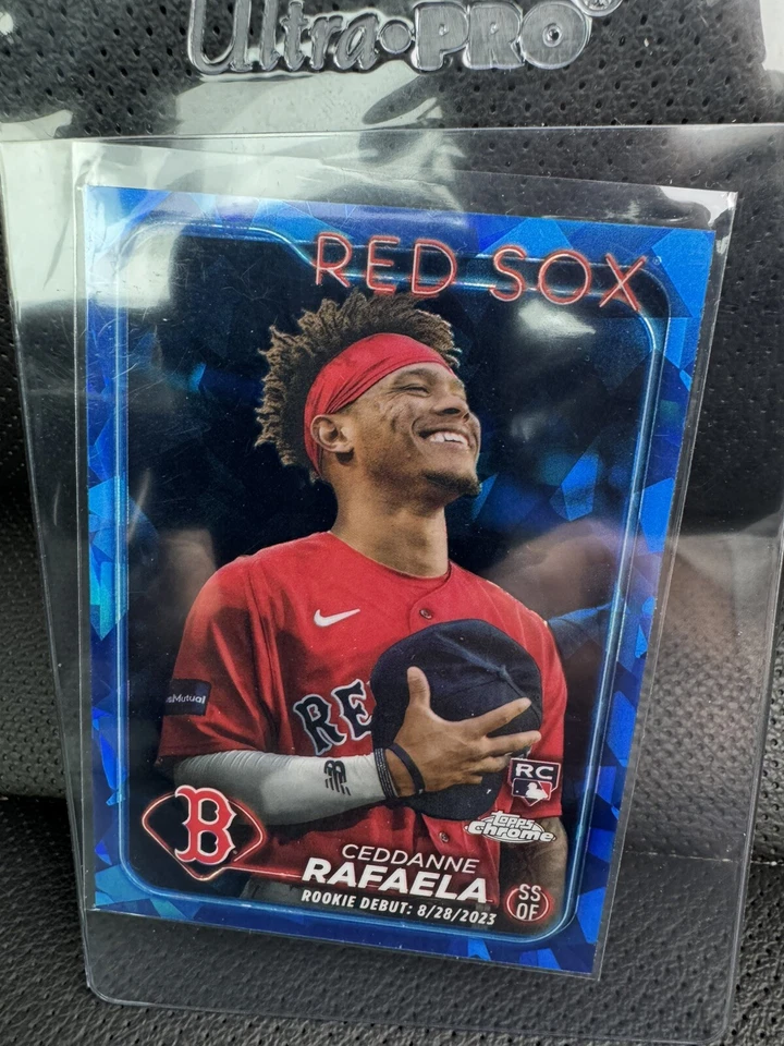 2024 Topps Chrome Update Series Sapphire Edition - Rookie Debut Ceddanne Rafaela - Image 1 of 1