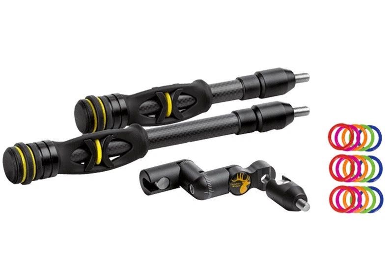 NUEVO KIT ESTABILIZADOR TROPHY RIDGE HITMAN 6" Y 8", TIRO CON ARCO CON OSO #AS1986 Foto 1 de 1