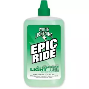 White Lightning Epic Ride All Conditions Fahrrad Gleitmittel 240ml/8oz - Bild 1 von 1