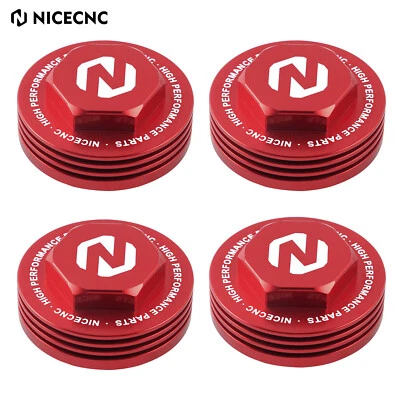 For Honda XR650L 1993-2025 CNC Tappet Valve Adjustment Covers Caps Set of 4PCS - Image 1 of 4