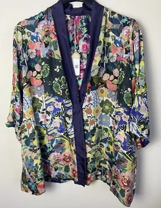 Johnny Was Chelsea Yena Seide Wende Kimono Jacke Größe Large $ 380 - Bild 1 von 6