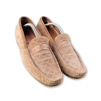 Gardenia Mujer Cuero Mocasín Mocasines Zapatos Clásicos Moda Talla 38 EE. UU. 6,5  Foto 1 de 4