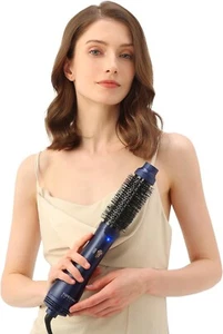 PARWIN PRO BEAUTY 4 in 1 Blow Dry Hair Brush 1000W One-Step Hair Dryer Blue - Picture 1 of 18
