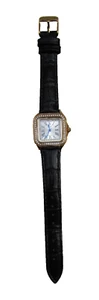 Stauer Square Siren Women's Watch Leather Band Water Resistant 54629 NEW T124 - Picture 1 of 9
