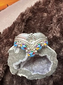 Indianer Sterlingsilber Pullover Pulli Armband - Bild 1 von 5