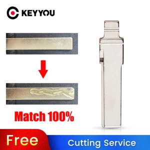 BLADE CUT by PHOTO Remote Key Blade Type #89 For Audi A6L Original HU66 Blade - Imagen 1 de 5