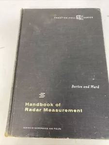 Handbook of Radar Measurement by David K. Barton and Harold R. Ward 1969 - Imagen 1 de 12