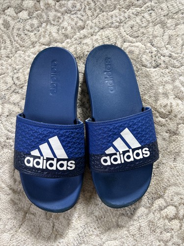 Sandali infradito Adidas blu slides scarpe ragazzo taglia 2
