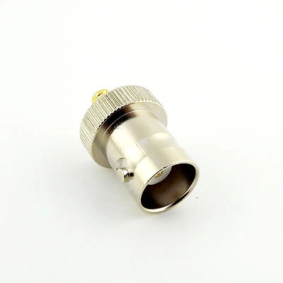 1pcs RF Coax Coaxial Connector Adapter BNC Female Jack to MCX Male Plug Straight - Image 1 of 4