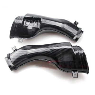 Fit Suzuki GSXR600 750 GSXR1000 01-03 Carbon Fiber Air Intake Tube Duct Pipe Foto 1 de 4