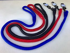 Heavyduty Dog Pet Rope Lead Leash Harness With Strong Metal Clip 15mmx120cm long - Picture 1 of 10