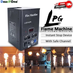 DMX Fire Machine LPG Flame Projector Instant Stop Thrower Outdoor Indoor Events - Picture 1 of 6