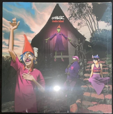 GORILLAZ CRACKER ISLAND VINYL LP IMPORT NEW SEALED MINT - Image 1 of 2